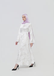 Lily Grace Satin Maxi Dress by Minnaba